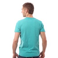 T-shirt, koszulka męska TIMBERLAND T-SHIRT SS SLUB MULTI SHAPE TEE 5364j306 kolor zielony