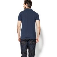 Koszulka polo męska TIMBERLAND POLO SS MILLERS RIVER PIQUE SLIM POLO tb0a1lil4331 kolor granatowy