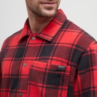 Koszula męska TIMBERLAND KOSZULA GRITMAN PRINTED PLAID FLEECE PRO tb0a64e1dr71 kolor czerwony