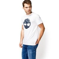T-shirt, koszulka męska TIMBERLAND T-SHIRT KENNEBEC RIVER BRAND tb0a1l6ok761 kolor biały
