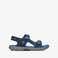 Sandały dziecięce TIMBERLAND MOSS JUMP 2 STRAP SANDAL tb0a1ynh0191 kolor granatowy