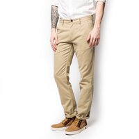 Spodnie męskie TIMBERLAND SPODNIE SQUAM LAKE TWILL CHINO a17cd26232 kolor beżowy