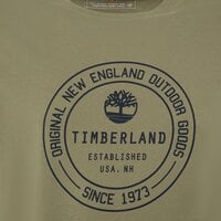 T-shirt, koszulka męska TIMBERLAND T-SHIRT SS BRAND CARRIER TEE REGULAR tb0a6gf55901 kolor zielony