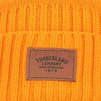 Czapka zimowa damska TIMBERLAND CZAPKA RIBBED BEANIE tb0a1egw8041 kolor pomarańczowy