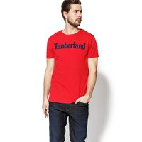 T-shirt, koszulka męska TIMBERLAND T-SHIRT SS KENNEBEC RIVER BRAND a1l6ok71 kolor czerwony