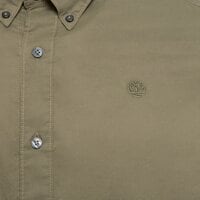 Koszula męska TIMBERLAND KOSZULA LONG SLEEVE STRETCH POPLIN SHIRT tb0a6grh5901 kolor beżowy