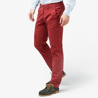 Spodnie męskie TIMBERLAND SPODNIE SARGENT LAKE TWILL STRETCH SLIM a1mtjm4934 kolor bordowy
