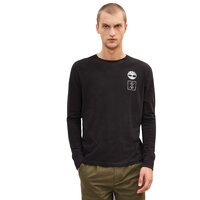 T-shirt, koszulka męska TIMBERLAND T-SHIRT LS CHRISTOPHER RAEBURN LS LOGO TEE tb0a1ygf0011 kolor czarny