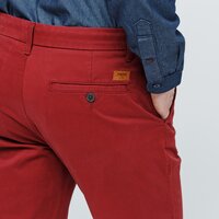 Spodnie męskie TIMBERLAND SPODNIE SQUAM LAKE STRETCH TWILL STRAIGHT CHINO tb0a1nwuv15132 kolor bordowy