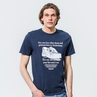 T-shirt, koszulka męska TIMBERLAND T-SHIRT ARCHIVE FRONT BOAT SHOE tb0a2e574331 kolor czarny