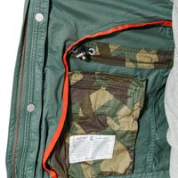 Kurtka przejściowa męska (wiosenna i jesienna) TIMBERLAND KURTKA M65 JACKETS CLS CROCKER MOUNTAIN a1l2aj02 kolor zielony