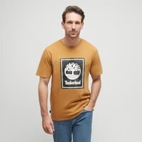 T-shirt, koszulka męska TIMBERLAND T-SHIRT SS BUFFALO TEE tb0a6sh5p471 kolor brązowy