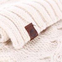 TIMBERLAND SZALIK WOMENS TEXT KNIT SCARF j1722103 kolor beżowy