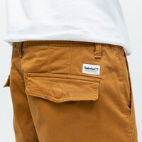 Szorty, spodenki męskie TIMBERLAND SZORTY TFO RELAXED CORE TWILL CARGO SHORT tb0a2c5ap471 kolor beżowy