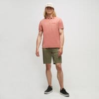 Koszulka polo męska TIMBERLAND POLO SS MODERN WASH POCKET POLO tb0a65p1dj11 kolor różowy