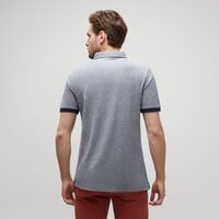 Koszulka polo męska TIMBERLAND POLO BABOOSIC BROOK OXFORD POLO tb0a6bwg4331 kolor granatowy