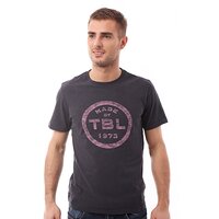 T-shirt, koszulka męska TIMBERLAND T-SHIRT SS SLUB MULTI SHAPE TEE 5364j434 kolor granatowy