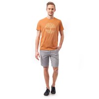 T-shirt, koszulka męska TIMBERLAND T-SHIRT KENNEBEC RVR 6637j877 kolor pomarańczowy