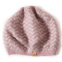Czapka zimowa damska TIMBERLAND CZAPKA ANGORA RELAXED BEANIE j1804519 kolor różowy
