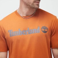 T-shirt, koszulka męska TIMBERLAND T-SHIRT LINEAR LOGO SHORT SLEEVE TEE tb0a5upq8881 kolor pomarańczowy