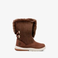 Dziecięce buty zimowe TIMBERLAND TODDLE TRACKS BOOTIE a1t3c kolor brązowy
