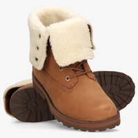 Dziecięce buty zimowe TIMBERLAND COURMA KID SHRL RT tb0a2mjwf131 kolor brązowy