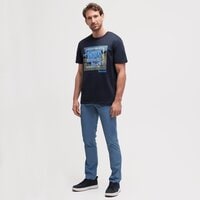 T-shirt, koszulka męska TIMBERLAND T-SHIRT SS OUTDOOR GRAPHIC TEE tb0a68ne4331 kolor granatowy