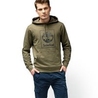 Bluza męska TIMBERLAND BLUZA SLS SEASONAL LOGO HOODIE SWEAT a1n9ba58 kolor zielony