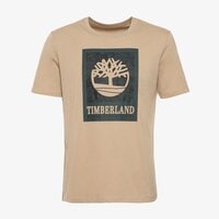 T-shirt, koszulka męska TIMBERLAND T-SHIRT GRAPHIC LOGO SHORT SLEEVE TEE tb0a441bdh41 kolor beżowy