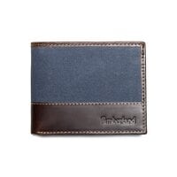 TIMBERLAND PORTFEL CANVAS LEAT HER PASSCA a1d4m019 kolor granatowy