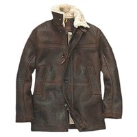 Kurtka zimowa męska TIMBERLAND KURTKA BRDVW ELITE SHLING COAT 83444968 kolor brązowy