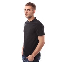 T-shirt, koszulka męska TIMBERLAND T-SHIRT SLIM SLUB EMB TEE 4669j001 kolor czarny