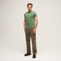 T-shirt, koszulka męska TIMBERLAND T-SHIRT SHORT SLEEVE TEE tb0a2bpra6z1 kolor zielony