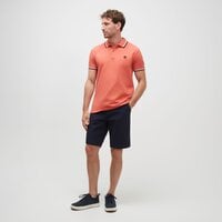 Koszulka polo męska TIMBERLAND POLO TFO LOGO TIPPED SHORT SLEEVE POLO tb0a2ds9ei41 kolor czerwony