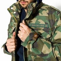 Kurtka przejściowa męska (wiosenna i jesienna) TIMBERLAND KURTKA M65 JACKETS CLS CROCKER MOUNTAIN a1l2aj05 kolor multicolor