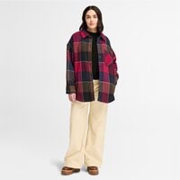 TIMBERLAND KOSZULA HEAVY FLANNEL LONG OVERSHIRT tb0a5zm7v821 kolor multicolor