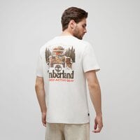 T-shirt, koszulka męska TIMBERLAND T-SHIRT WASHED BOOT TEE tb0a6drwcm91 kolor biały