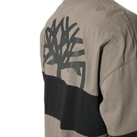 Bluza męska TIMBERLAND BLUZA LS OVERSIZED TEE a1mbw037 kolor zielony