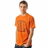 TIMBERLAND T-SHIRT SS MAZE TEE 36671850 kolor pomarańczowy