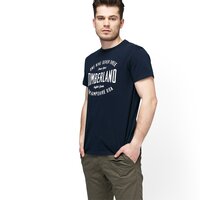 T-shirt, koszulka męska TIMBERLAND T-SHIRT SS TFO ECLECTIC GRAPHIC TEE tb0a1o2k4331 kolor granatowy