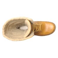 Damskie buty zimowe TIMBERLAND EK MOUNT HOLLY ALL LTHR TALL LACE BOOT 18645 kolor żółty