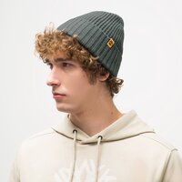 Czapka zimowa damska TIMBERLAND CZAPKA RECYCLED CASHMERE BEANIE tb0a2pa13921 kolor zielony