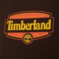 T-shirt, koszulka męska TIMBERLAND T-SHIRT HERITAGE SEAL SS TEE tbc0yhdkc351 kolor brązowy