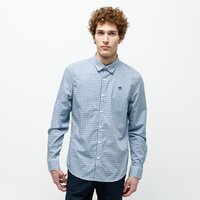 Koszula męska TIMBERLAND KOSZULA SUNCOOK RIVER GINGHAM DOBBY NON IRON tb0a1ykwm571 kolor niebieski