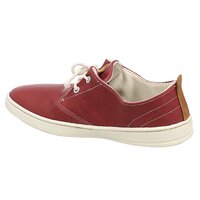 Trampki męskie TIMBERLAND EK HANDCRAFTED LEATHER OXFORD LEATHER OX 9345b kolor czerwony