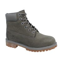 Dziecięce buty zimowe TIMBERLAND PREMIUM 6 INCH WP BOOT a14zz kolor szary