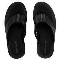 Klapki męskie TIMBERLAND SEA HAVEN LEATHER THONG HONG a1abx kolor czarny
