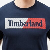 T-shirt, koszulka męska TIMBERLAND T-SHIRT SS KENNEBEC RIVER PUFFED LINEAR JERSEY CR tb0a2cb7by31 kolor granatowy