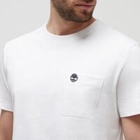 T-shirt, koszulka męska TIMBERLAND T-SHIRT CHEST POCKET SHORT SLEEVE TEE tb0a2cqy1001 kolor biały