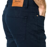 Spodnie męskie TIMBERLAND SPODNIE SQUAM LAKE STRETCH TWILL tb0a1l2x433132 kolor granatowy
